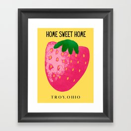 Home Sweet Home Framed Art Print
