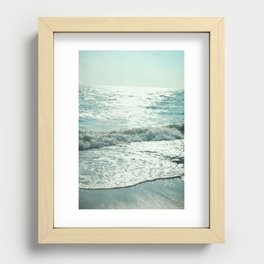 Ocean Blues Recessed Framed Print