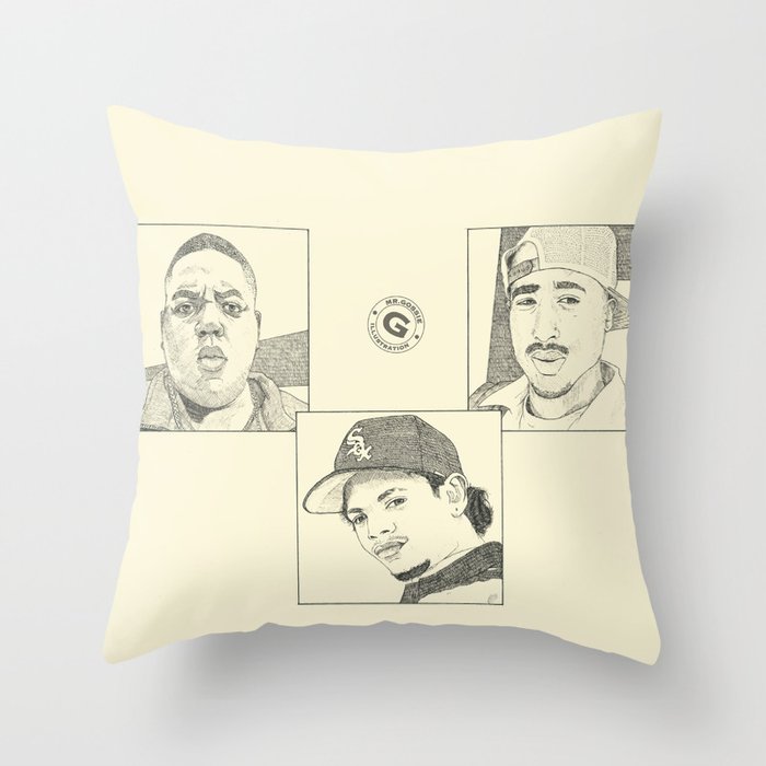 Game Of Legends / Legends Of The Game Throw Pillow