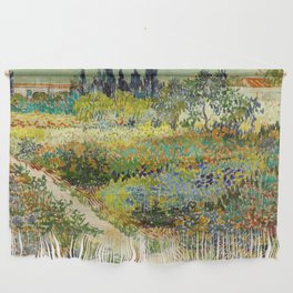 Vincent van Gogh "Garden at Arles" Wall Hanging