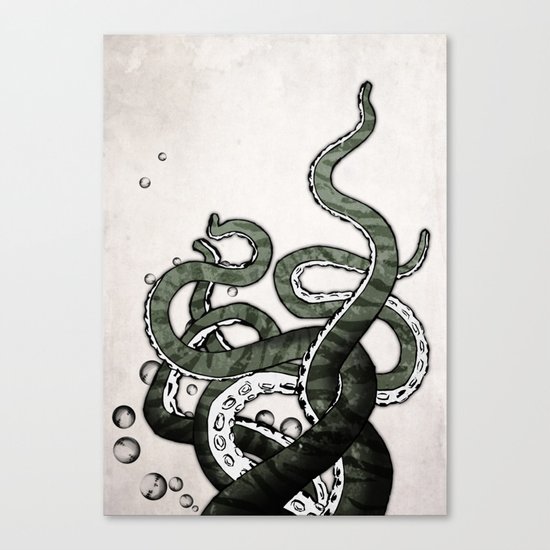 Octopus Tentacles Canvas Print