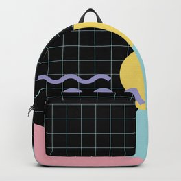 Memphis Pattern 7 - 80s - 90s - Retro Backpack