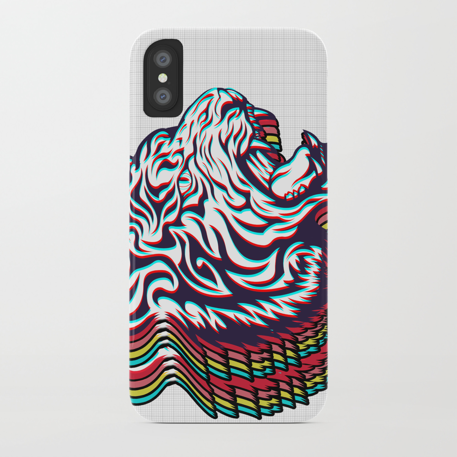 3d Tiger Iphone Case By Moviereplicars Society6