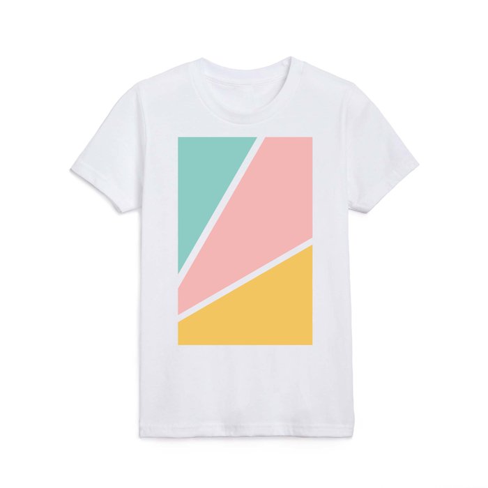 Pink and store yellow graphic tee