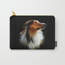 Lassie Carry-All Pouch | Painting, Animal, Digital 