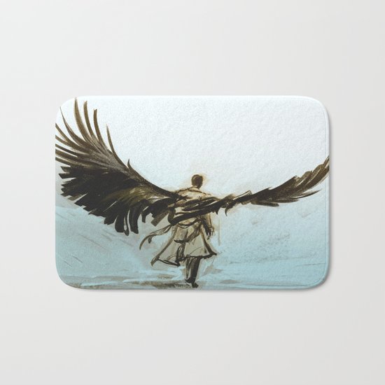 A Lonely Road Bath Mat