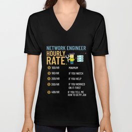 Network Engineer Director Computer Engineering V Neck T Shirt