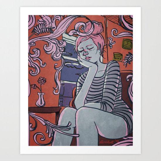 Autumn Nights Art Print
