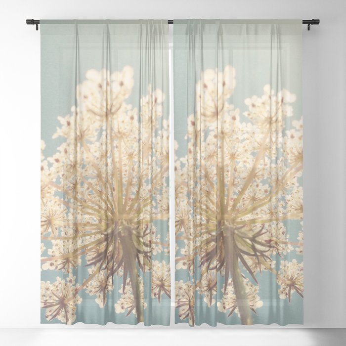 Queen Anne S Lace Sheer Curtain By, Lace Shower Curtains Sheer
