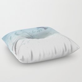 Perched Alone Floor Pillow