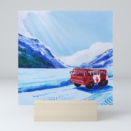 Icefield Adventure Tour Mini Art Print