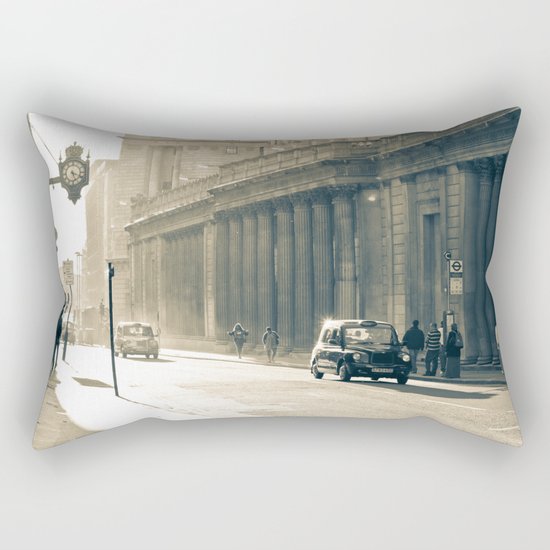 Old street that vanishes Rectangular Pillow