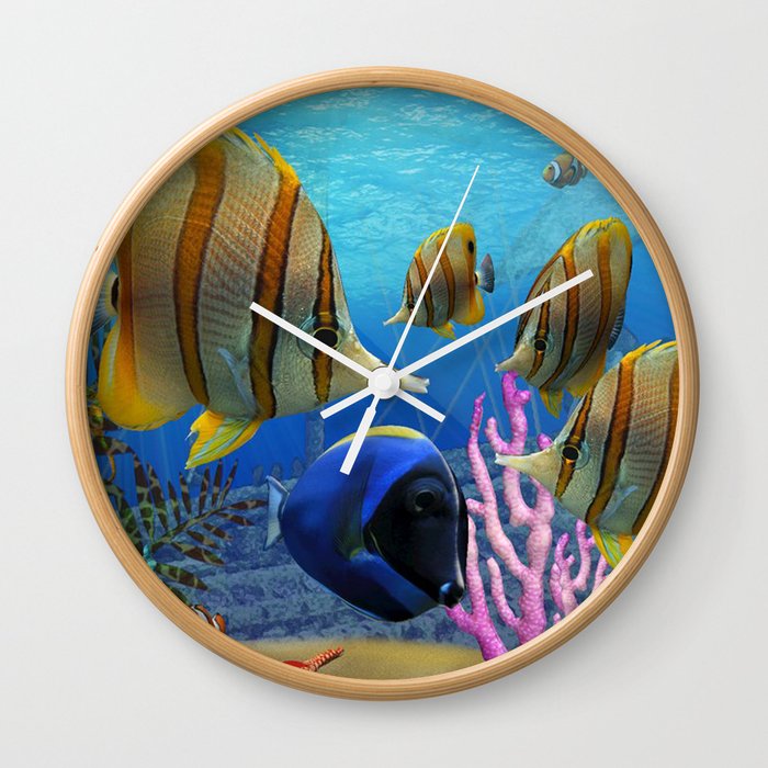 Under the Sea Wall Clock