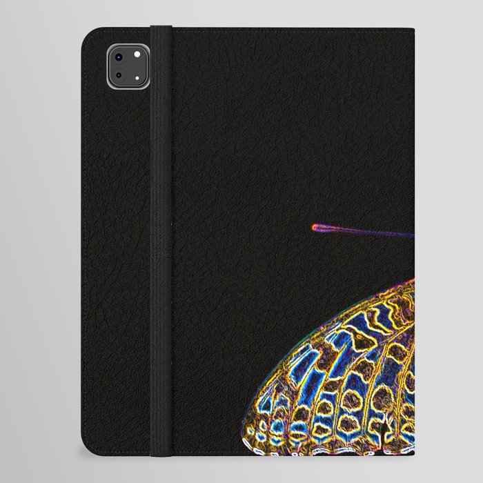 Butterfly on a black background #decor #society6 #buyart iPad Folio Case