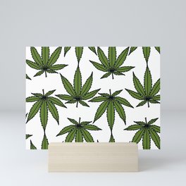 Pot Leaves Mini Art Print