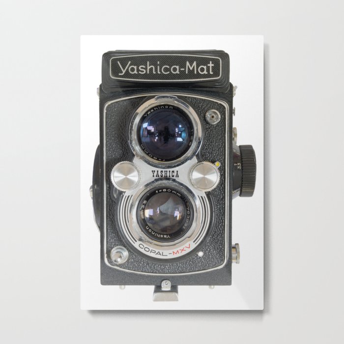 Yashica-Mat Vintage Camera Metal Print