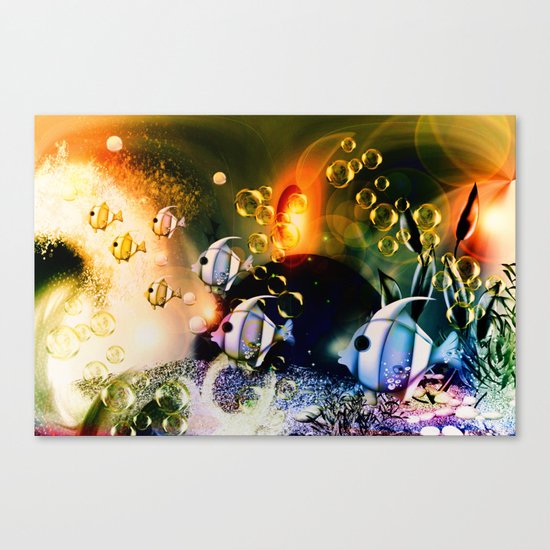 Aquaworld Canvas Print