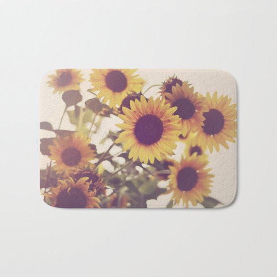 Sunflowers Bath Mat