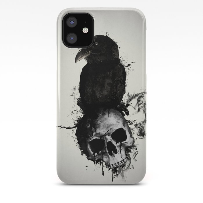 Skull and Raven iphone 11 case Skull and Raven iphone 11 case