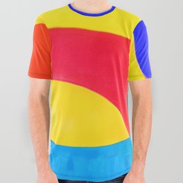 Psychedelic Composition All Over Graphic Tee