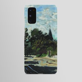 Village Street_Claude Monet  French impressionist painter (1840-1926) Android Case
