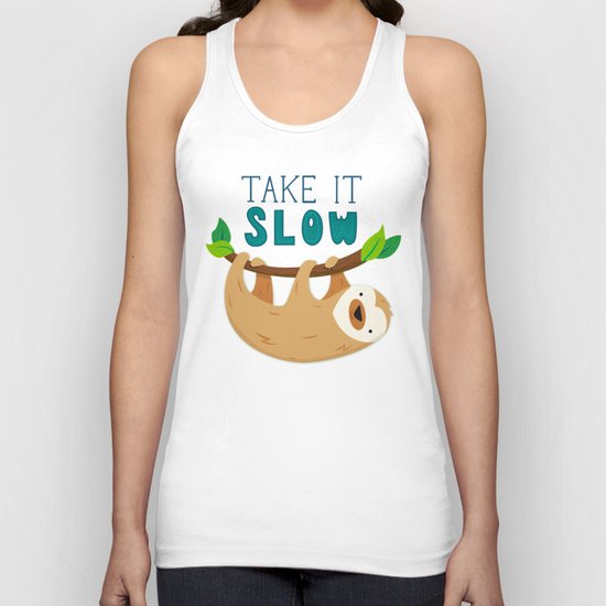 Sloth Unisex Tank Top