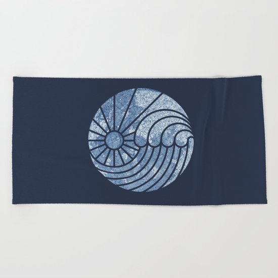 Sea of Serenity Beach Towel