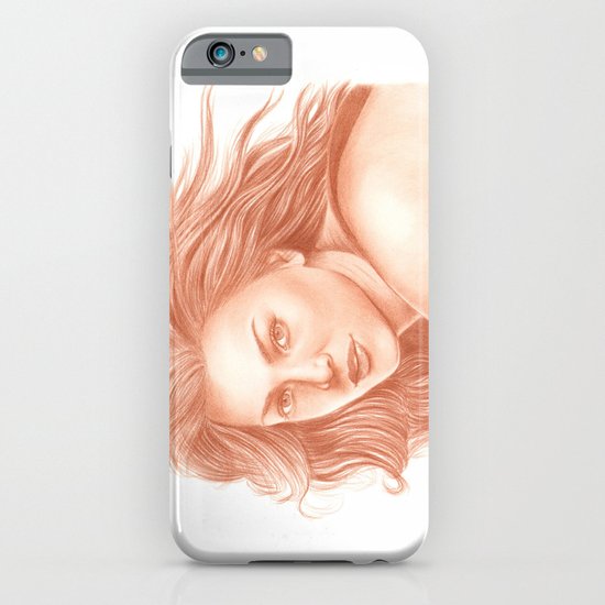 Woman Portrait 3 iPhone & iPod Case
