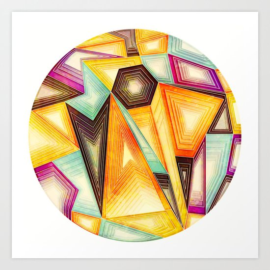 LOO_sing Perspective Art Print