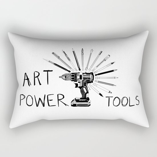 Art Power Tools Rectangular Pillow