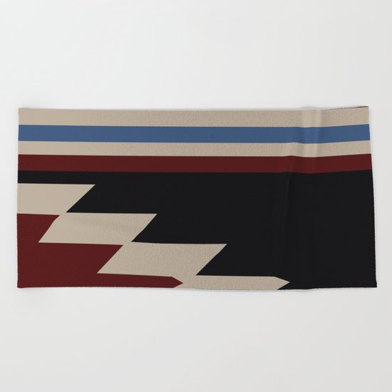 American Native Pattern No. 47 Beach Towel