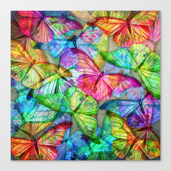 Butterfly Farm Canvas Print