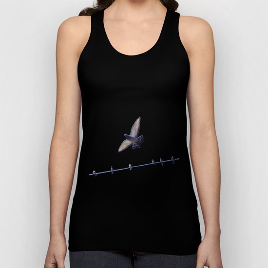 bird set free Unisex Tank Top