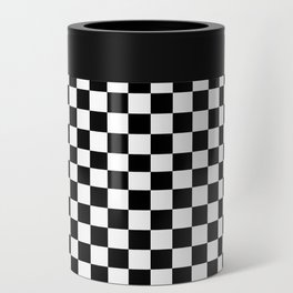 checkered Pattern Can Cooler