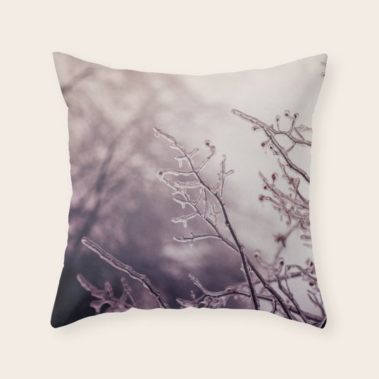 reaching Throw Pillow