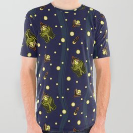 Catching Fireflies Pattern All Over Graphic Tee