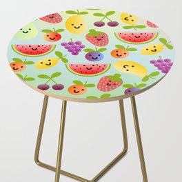 Colourful Kawaii Summer Fruit Side Table