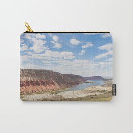 Flaming Gorge - Utah Landscape Photography Carry-All Pouch | Summer, Digital, Utah, Utahphotography, Redrocks, Color, Nature, Peaceful, Lake, Photo 