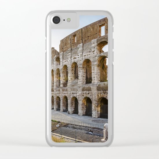 The Colosseum of Rome Clear iPhone Case