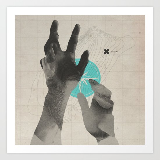 Treasure Island Art Print