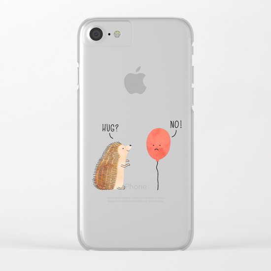 impossible love Clear iPhone Case