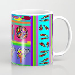 Woman Eye Lotus Illustration Coffee Mug