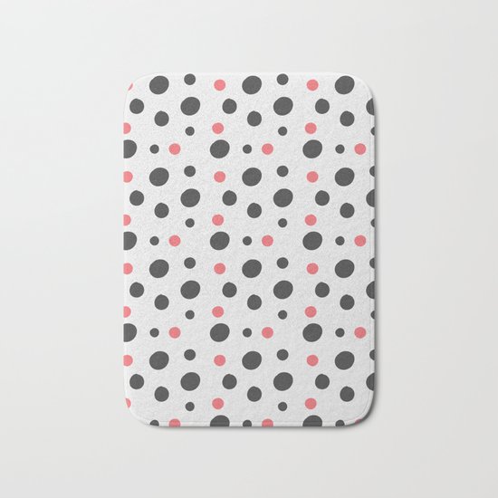 Hipster Circle Pattern Bath Mat