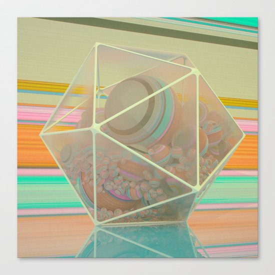LOCKED IN / KICKED OUT (everyday 12.29.16) Canvas Print