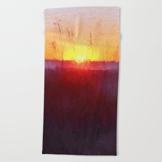 Florida Beach Scene #1 Beach Towel