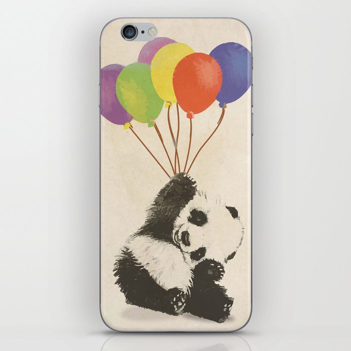 Fly Away Panda iPhone Skin