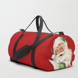 Vintage Santa Duffle Bag