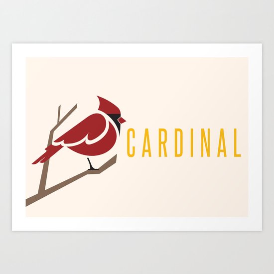 Cardinal Art Print
