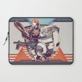 Mass Effect : Shep & Garrus v.2016 Laptop Sleeve