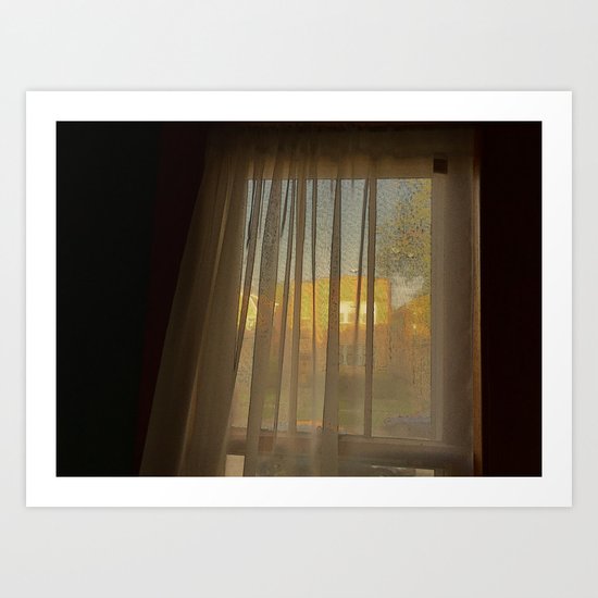 Afternoon Sun in Early May Art Print